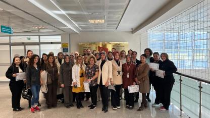 Ayancık’ta sağlık çalışanlarına anne sütü ve emzirme eğitimi