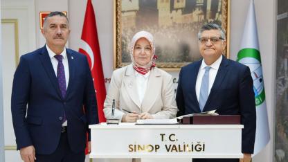 Bakan Yardımcısı Leman Yenigün Sinop'ta