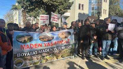 Boyabat Çevre Platformu'ndan ÇED raporuna 378 imzalı dilekçe ile itiraz