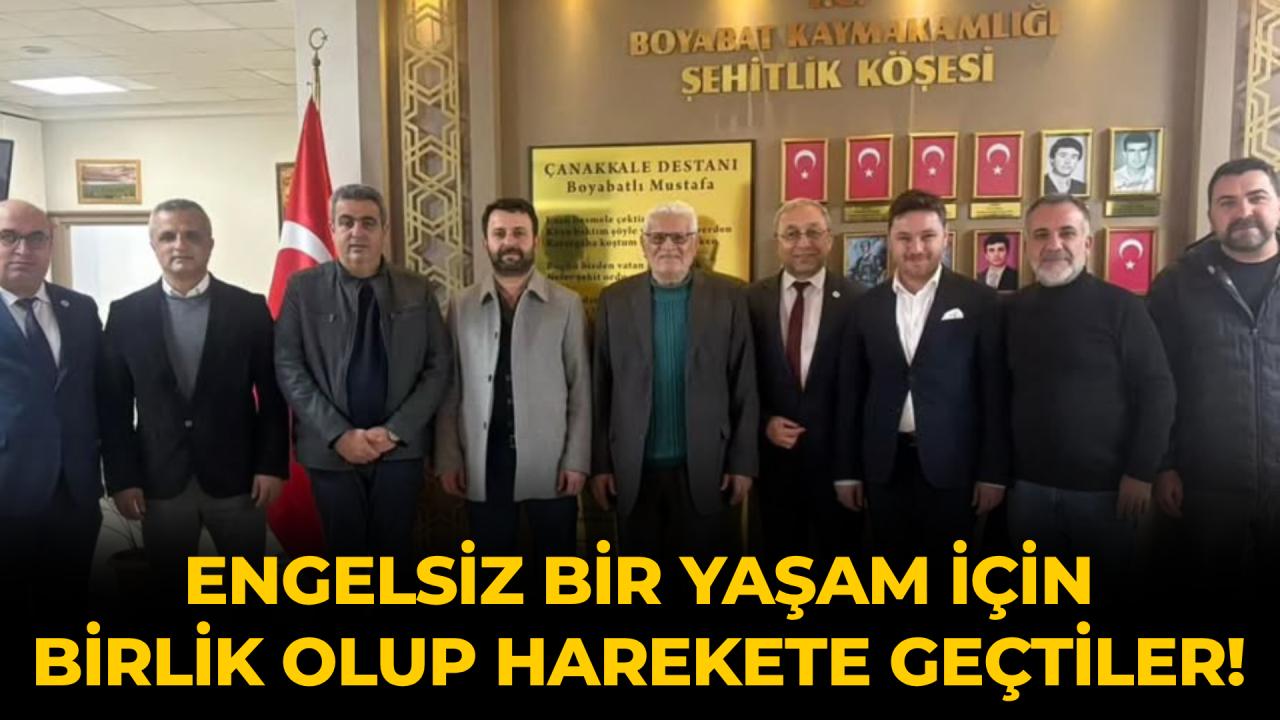 Boyabat&#039;a Engelsiz Yaşam Merkezi için dernek kuruldu