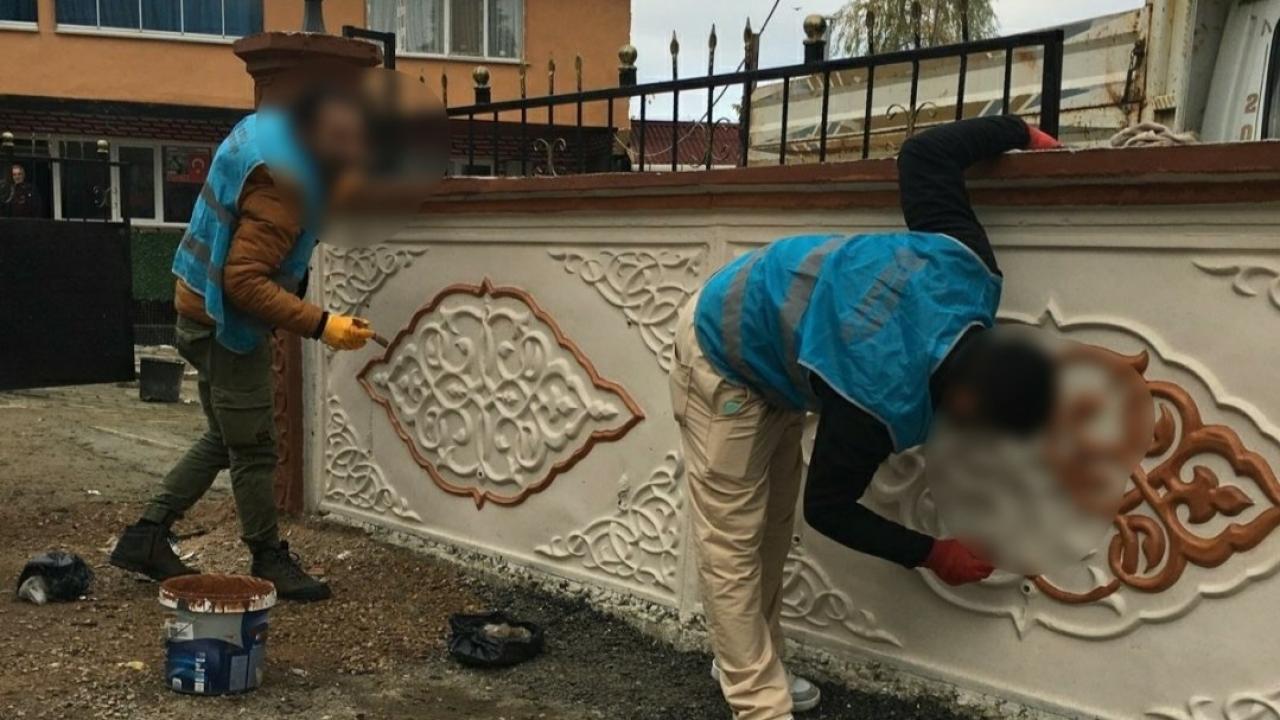 Boyabat’ta yükümlülerden örnek çalışma