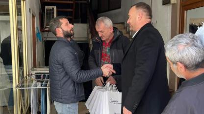 Çilingiroğlu’ndan esnaf ziyaretleri