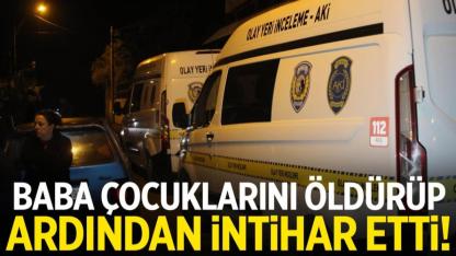 Cinnet getiren baba katliam yaptı