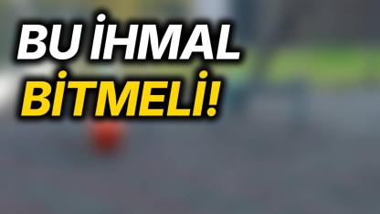 Çocukların parkı değil, hurdalığı