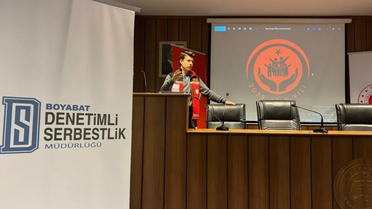 Denetimli serbestlik kapsamındakilere aile içi iletişim eğitimi verildi