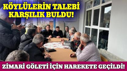 Dip temizliğiyle Zimari Göleti yeniden hayat bulacak