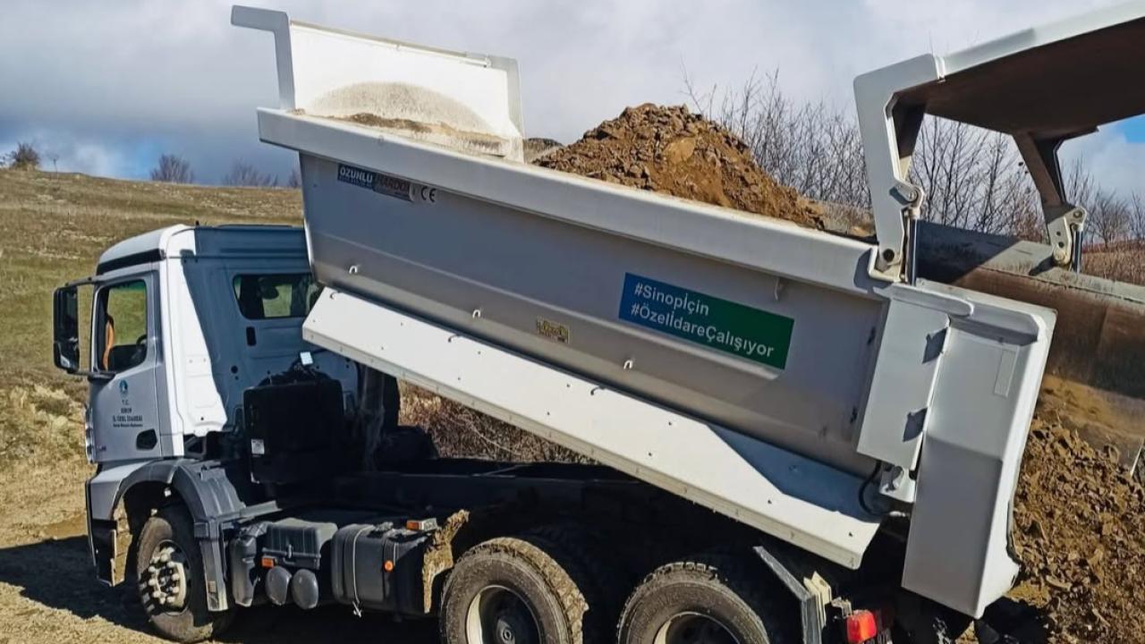 Ekipler Durağan köyleri için sahada