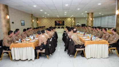 Emniyet Müdürü Kılıçoğlu, bekçilerle kent güvenliğini değerlendirdi