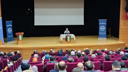 Gazze’nin direnişi Boyabat’ta anlatıldı