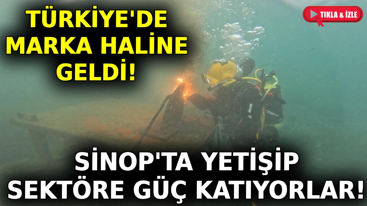 Geleceğin nitelikli dalgıçları Sinop&#039;ta yetiştiriliyor