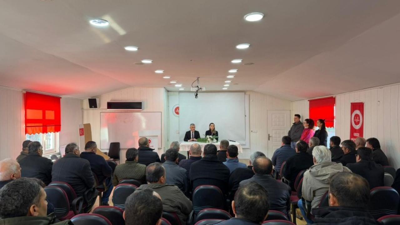 Gerze’de 2026 yılı SYDV mütevelli heyeti üyeleri belirlendi