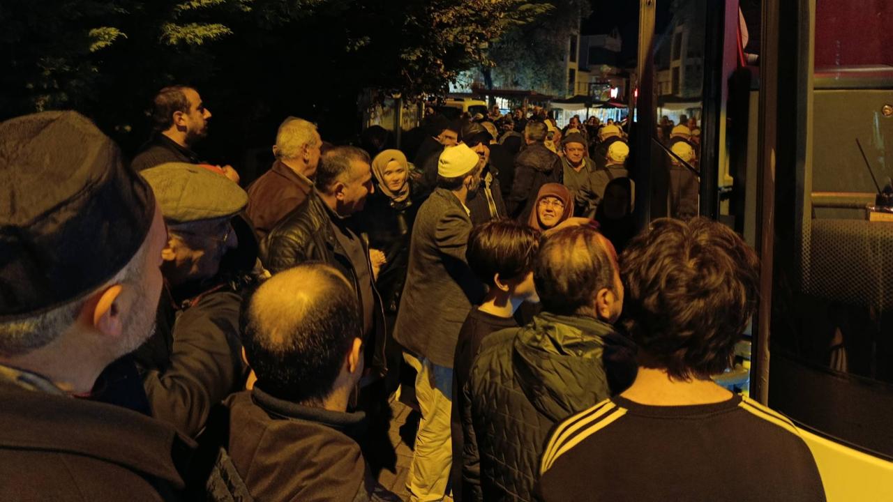 Gerzeli umreciler dualarla kutsal topraklara uğurlandı