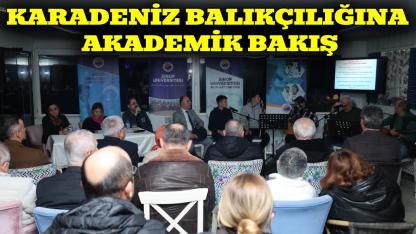Bilim Kafede balıkçılıkta sürdürülebilirliğe dikkat çekildi