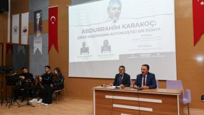 Karakoç’un şiir ve düşüncesi Sinop'ta konuşuldu