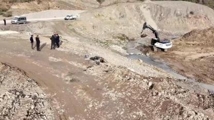 Kaymakam Doğancı’dan taşkın önleme çalışmalarına yakın takip