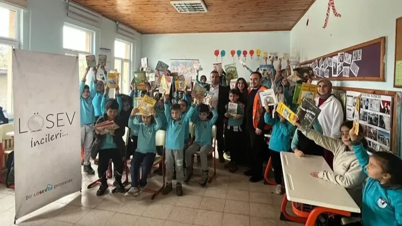 LÖSEV’in İnci Projesi kapsamında Sinop’ta köy okullarına ziyaret