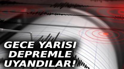 O ilde gece yarısı korkutan deprem! İşte büyülüğü