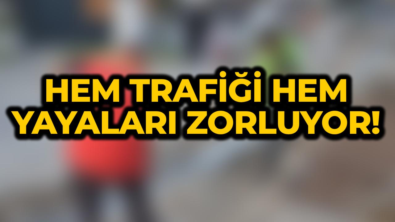 O yolda hep aynı manzara