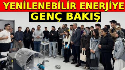 Öğrenciler yenilenebilir enerji sistemleri ile tanıştı