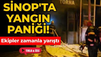 Otomobilde başlayan yangın iş yerine sıçradı