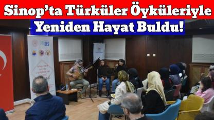 Öykülerle harmanlanan türküler Sinop’ta gönüllere dokundu