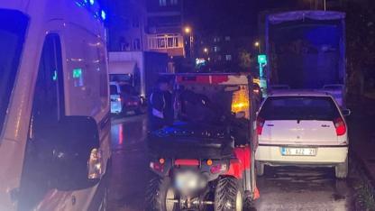 Kaldırıma geçmek isterken canından oluyordu