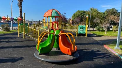 Sinop parkı daha eğlenceli hale geldi