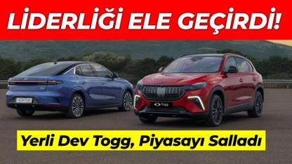 Togg elektrikli otomobil pazarında liderliğe yükseldi