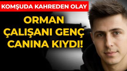 Orman işletme çalışanı kendini vurdu