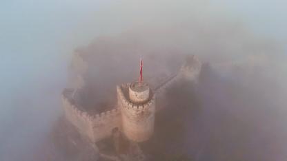 Tarihi Kale havadan böyle görüntülendi