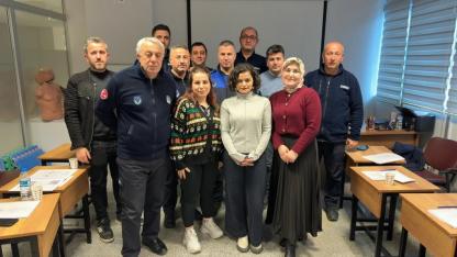 İlkyardım eğitimi başarıyla tamamlandı