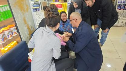 Havale geçiren bebeğe ilk müdahale Belediye Başkanı'ndan