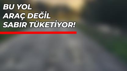 Sinop'ta sürücülerin "Çukur" çilesi bitmiyor