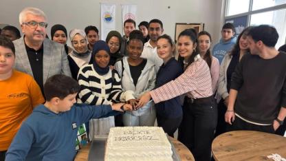 Uluslararası öğrenciler kampüste buluştu