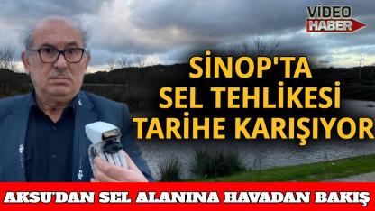 Sinop’ta dere ıslahı tamamlanıyor