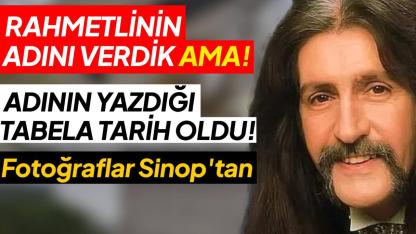 Barış Manço'nun hatırasına Sinop'ta büyük vefasızlık