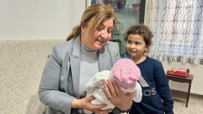 Sinop’ta yenidoğanlara hoş geldin ziyaretleri