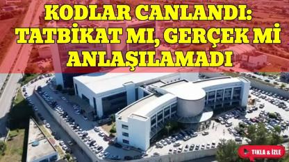 Sinop'ta kod tatbikatları tamamlandı