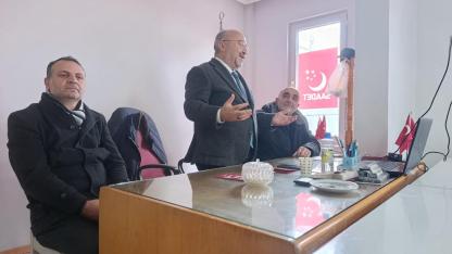 Saadet Partisi İl Divan toplantısı gerçekleştirildi