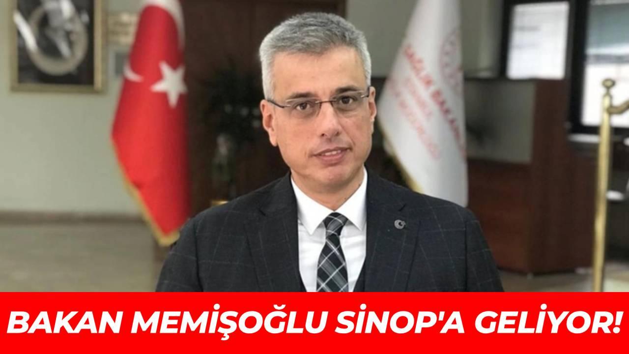 Sağlık Bakanı Kemal Memişoğlu Sinop’a geliyor