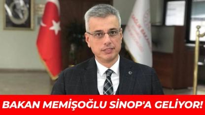 Sağlık Bakanı Kemal Memişoğlu Sinop’a geliyor