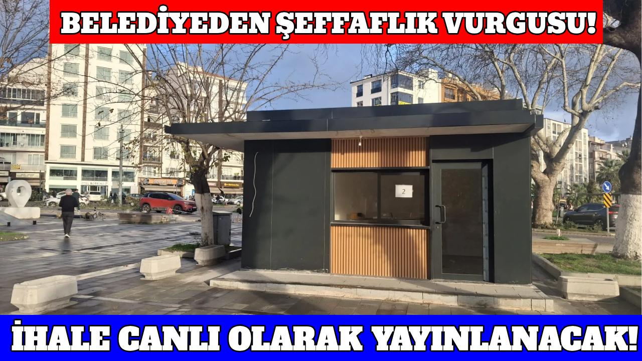 Sinop Belediyesi 8 büfeyi ihaleye çıkarıyor