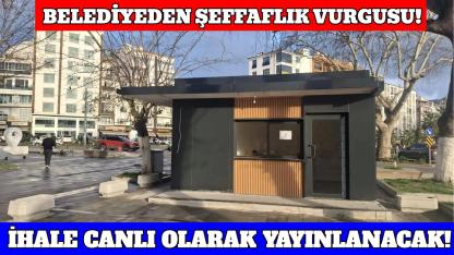 Sinop Belediyesi 8 büfeyi ihaleye çıkarıyor