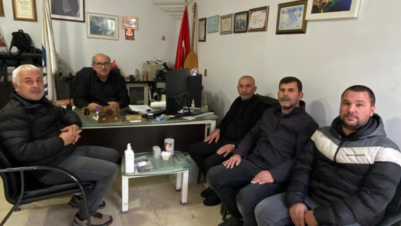 Sinop Esnaf Odası Başkanı Gündoğdu basın ziyaretinde bulundu