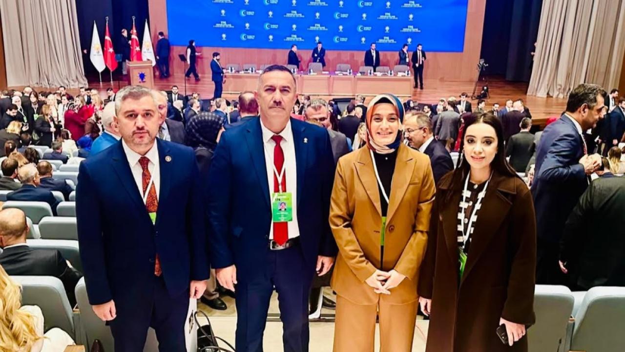 Sinop heyeti 176. İl Başkanları Toplantısı’na katıldı