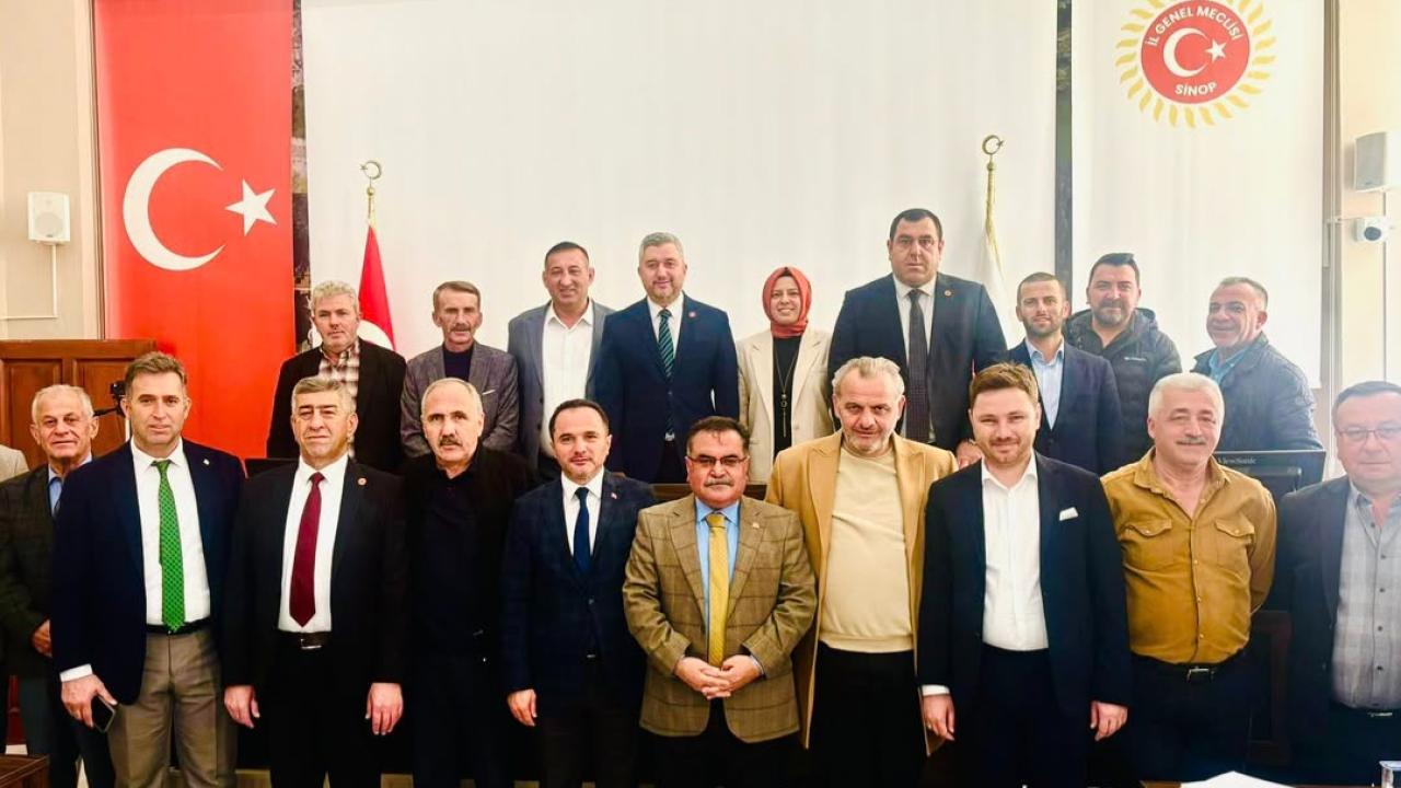 Sinop İl Genel Meclisi, Aralık Ayı Olağan Toplantısını tamamladı