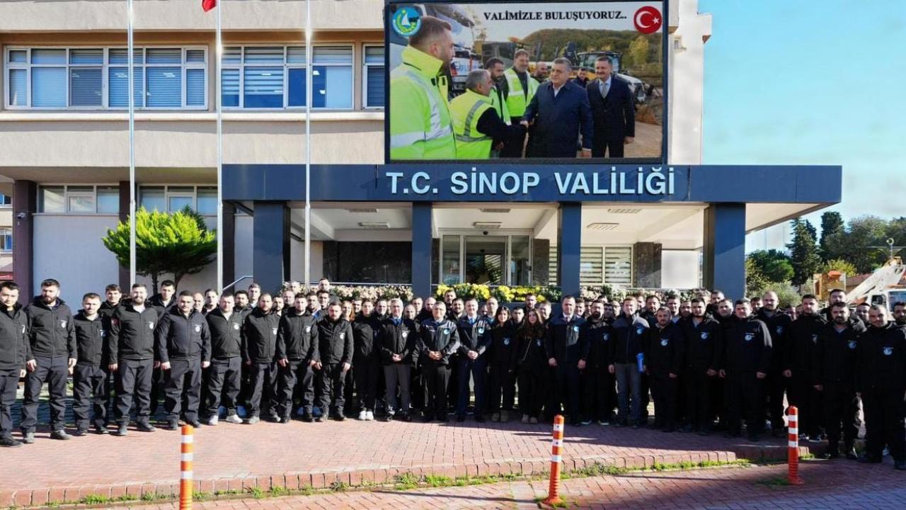 Sinop İl Özel İdaresi kadrosunu güçlendirdi