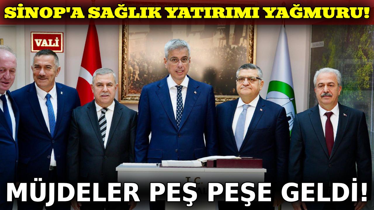Sinop sağlıkta yeni bir döneme giriyor