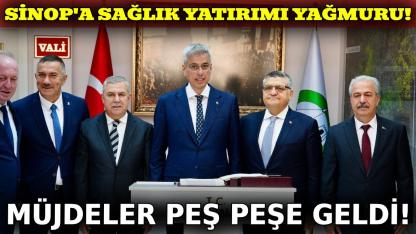 Sinop sağlıkta yeni bir döneme giriyor