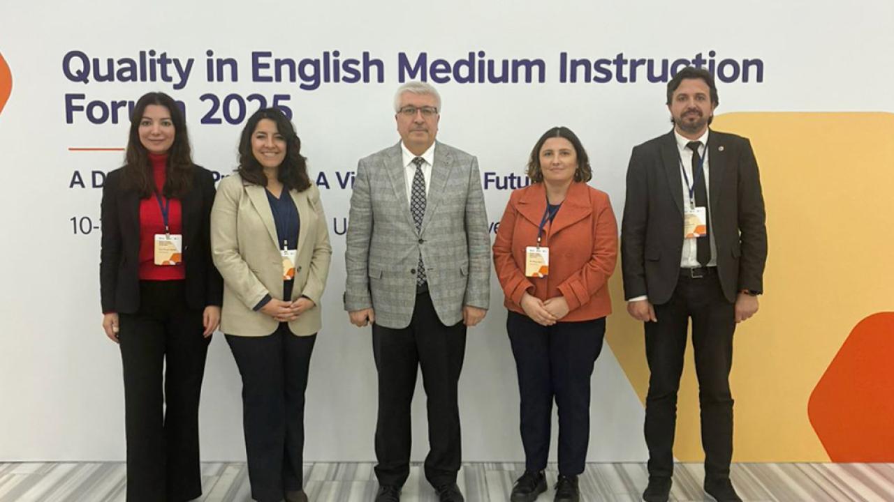 Sinop Üniversitesi İngilizce Eğitimde Kalite Forumu’nda yerini aldı